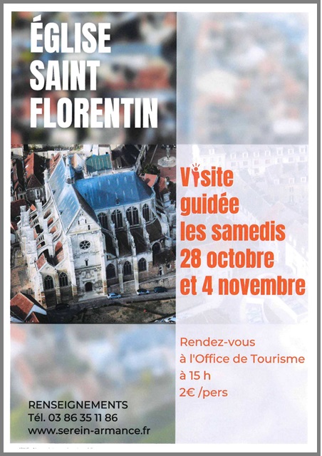 affiche église visite